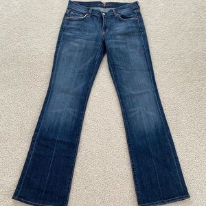 7 for All Mankind bootcut jeans size 29